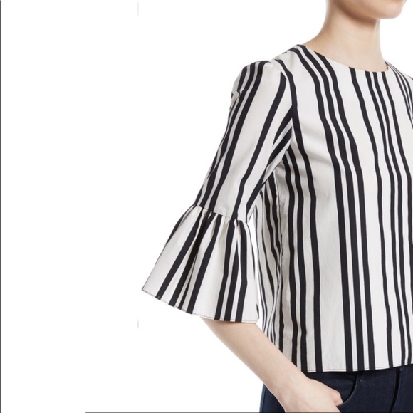 Alice + Olivia ‘Bernice’ variegated top - Picture 4 of 12